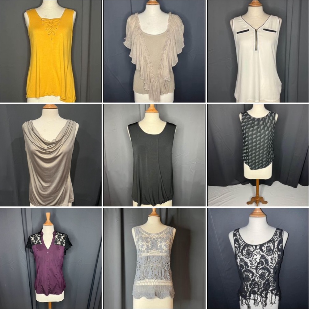 Collection‎ of Tank Tops.